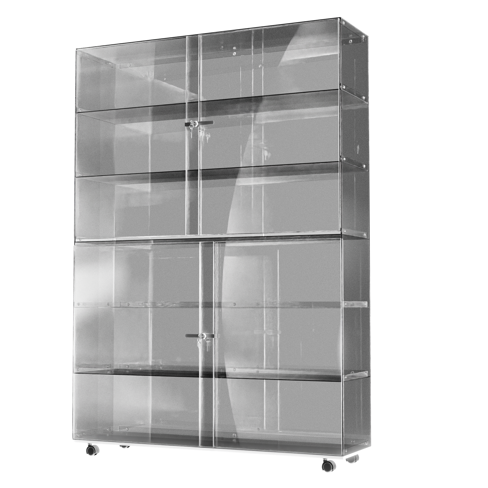 Clear Vision Acrylic Floor Display (36 x 63in) FD3663