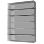 Clear Vision Acrylic Counter Display (24 x 36in)