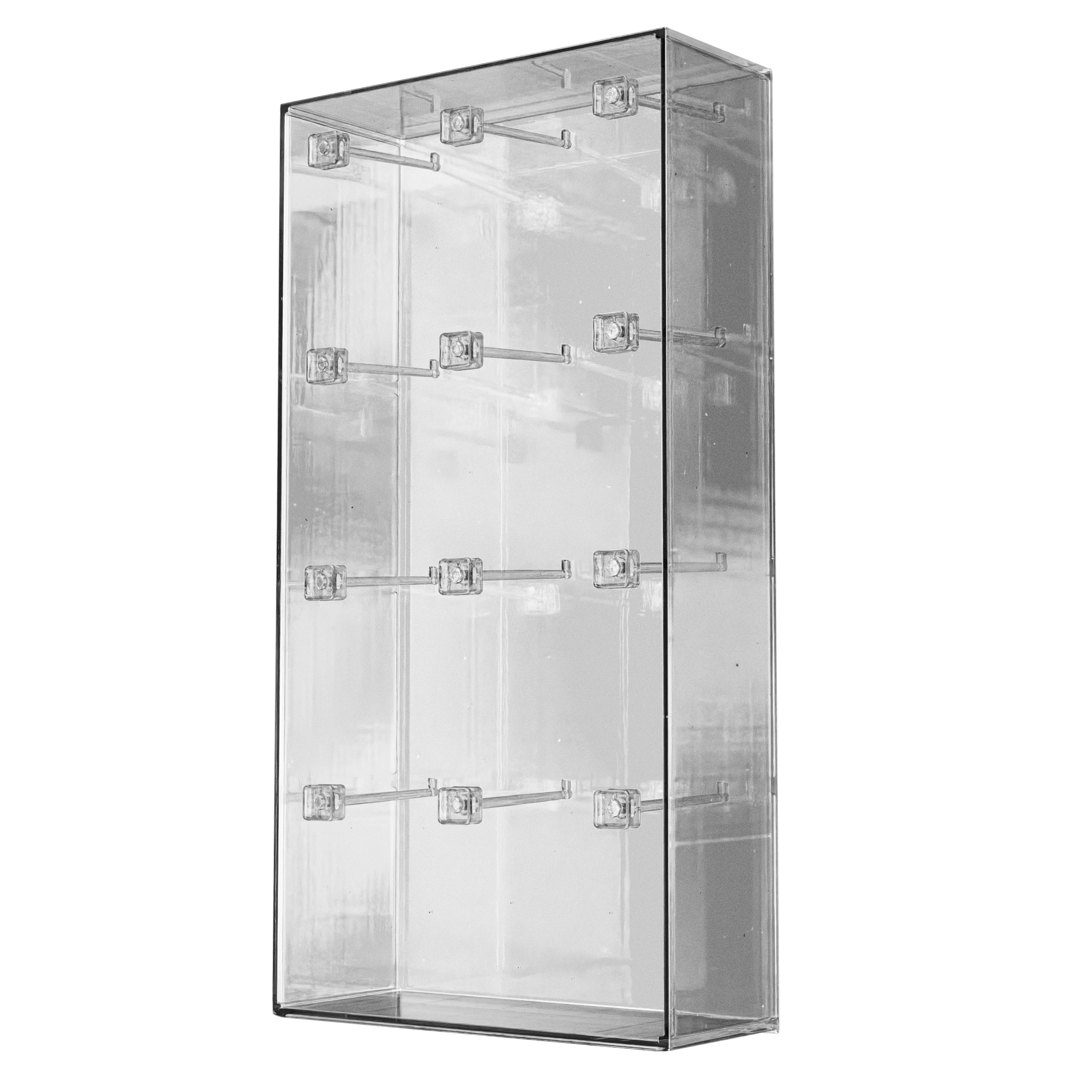 Acrylic 12 Hooks Counter Display