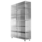 Clear Vision Acrylic Floor Display (36 x 63in) FD3663