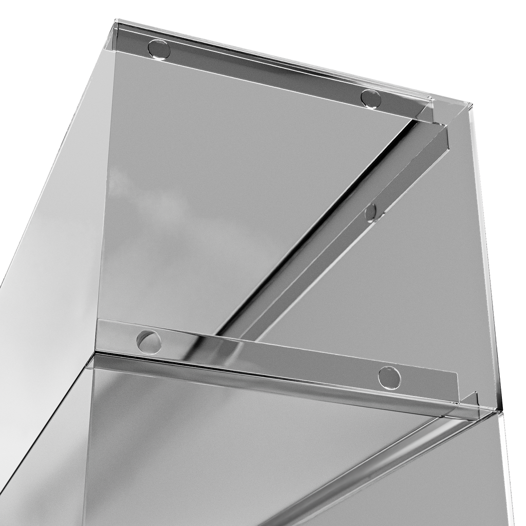 Clear Vision Acrylic Counter Display (36 x 36in)