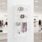 Acrylic 12 Hooks Counter Display