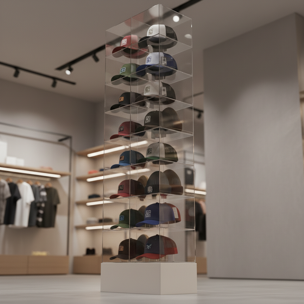 Acrylic Hat Display