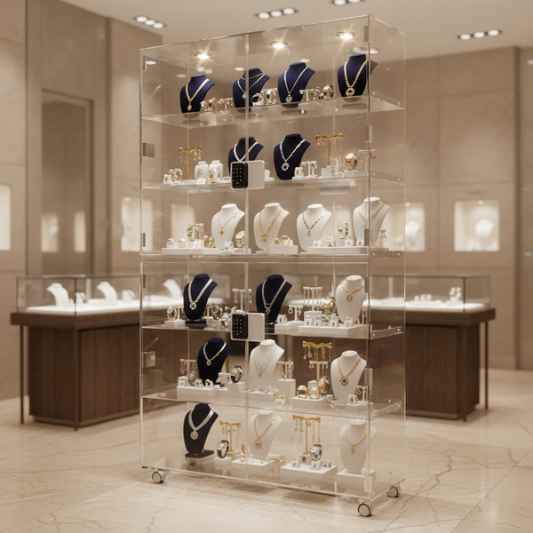 Clear Vision Acrylic Floor Display (36 x 72in)