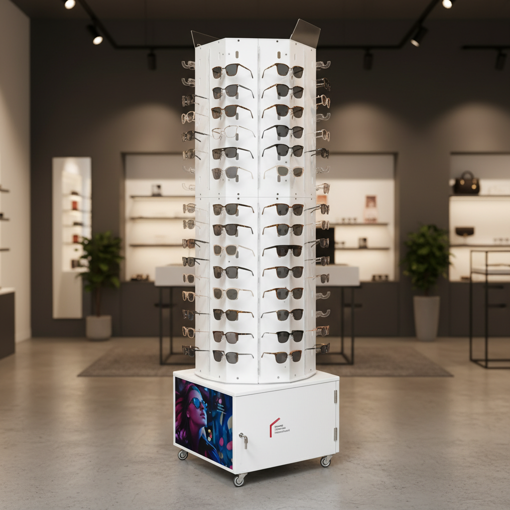 Acrylic Sunglass Display - Clear