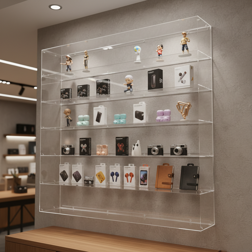Clear Vision Acrylic Counter Display (36 x 36in)